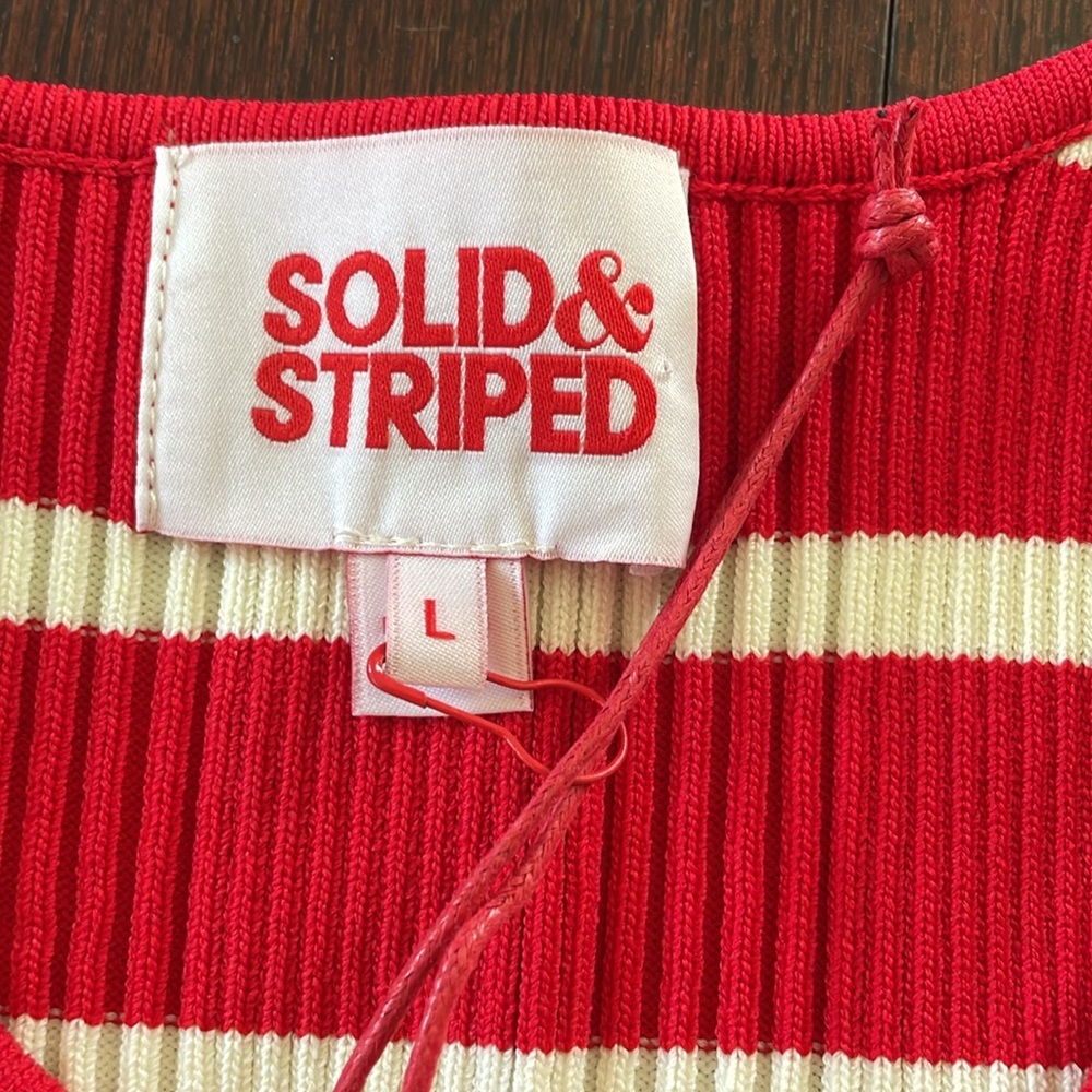 Nwt Solid & Striped Carson Top - image 4